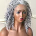 Salt & Pepper Wet Wavy-Silverbell