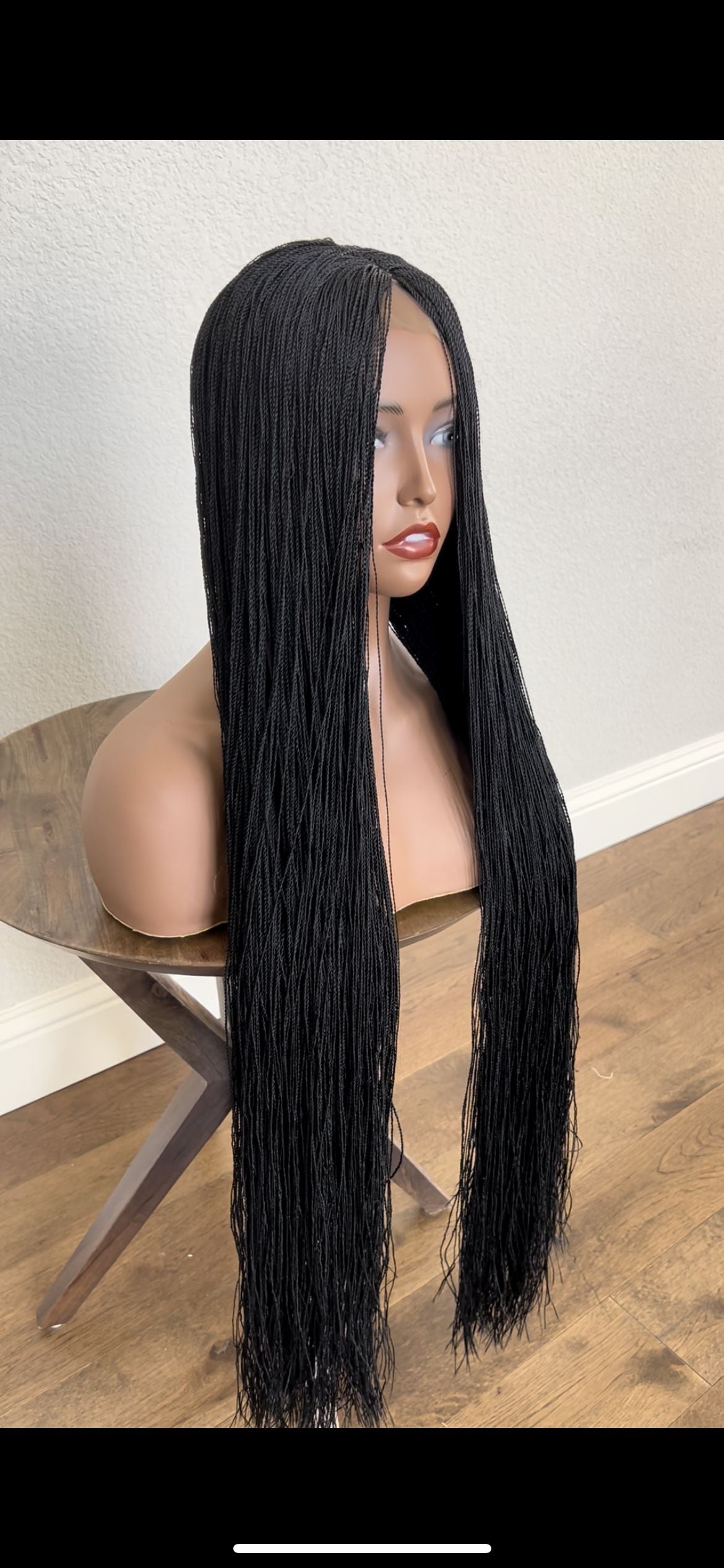 Lace Front Micro Braid Wig