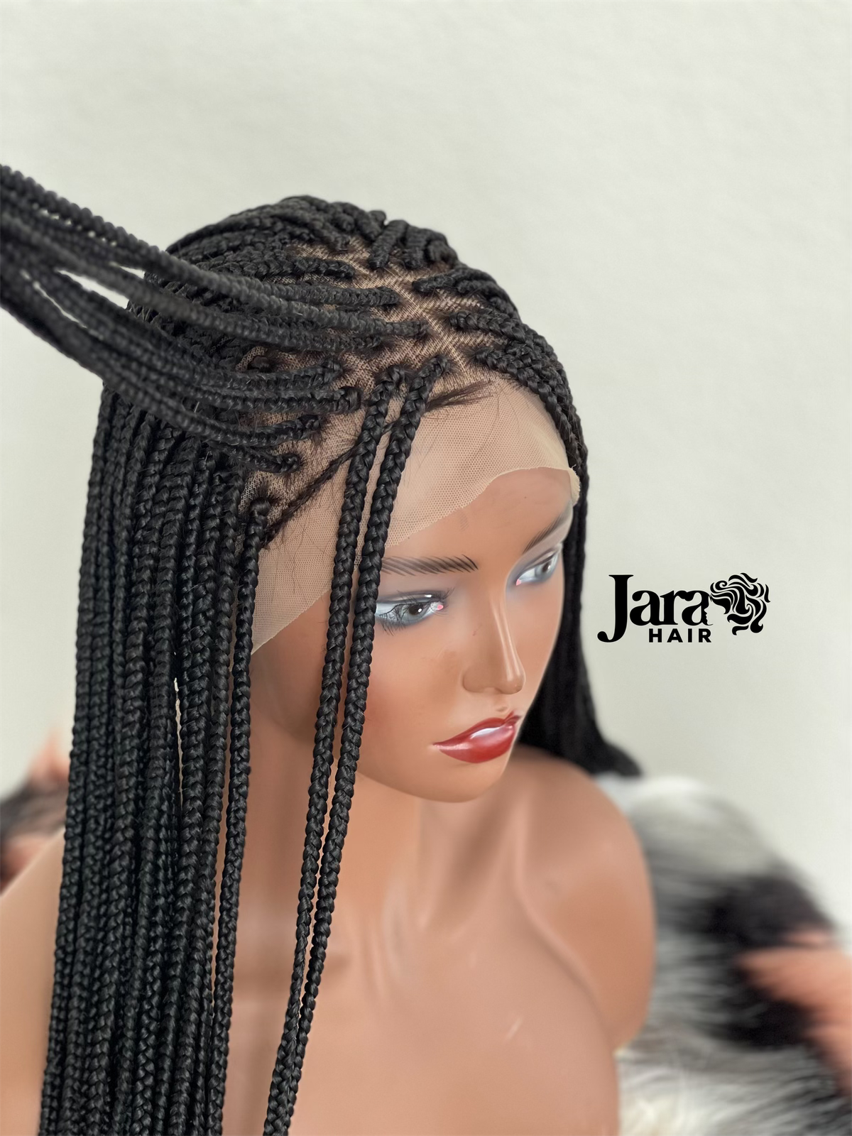 Box Braided Wig 4