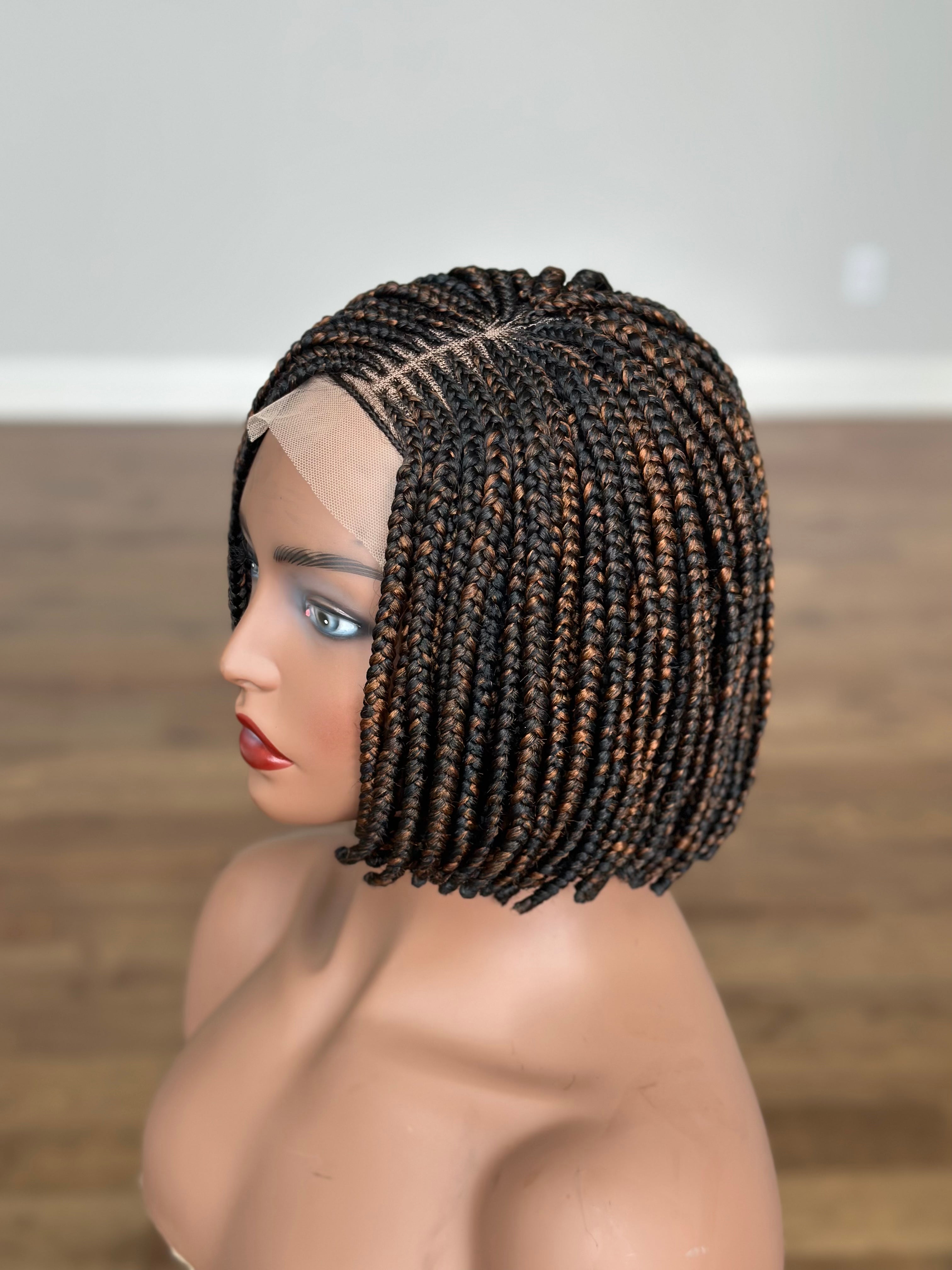 Braided on sale bob wig