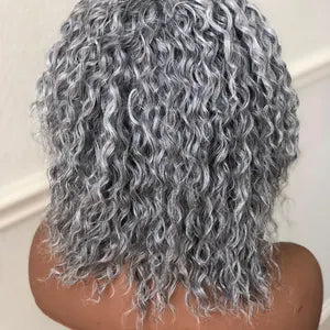Salt & Pepper Wet Wavy-Silverbell
