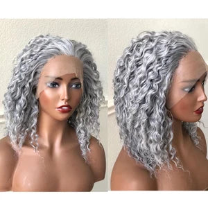 Salt & Pepper Wet Wavy-Silverbell