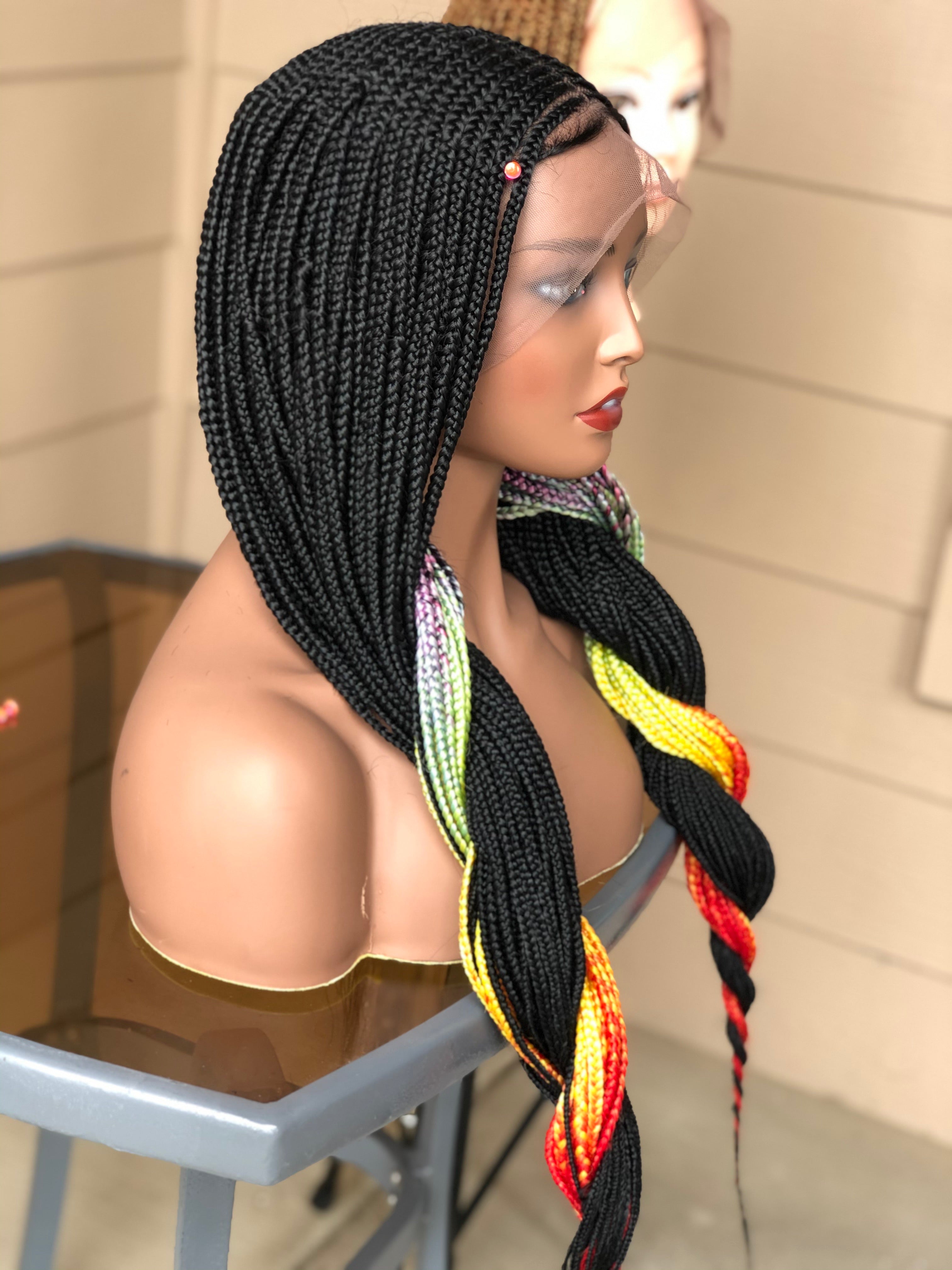 Peek A Boo Braided Wig Jara Hair